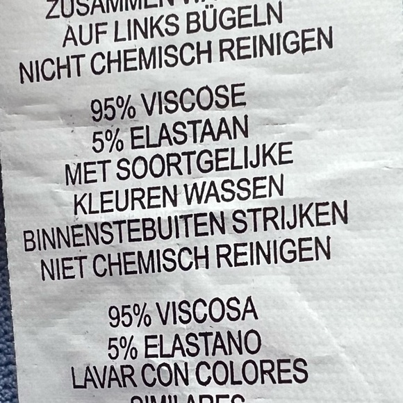 Boo hoo Periwinkle Size 8 Lightweight Wide Leg High Waist Pants - Picture 6 of 9